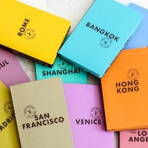 Authentic Louis Vuitton city guides